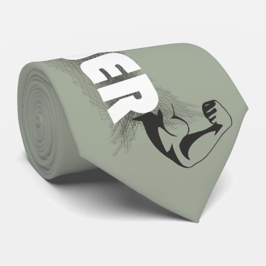 力筋肉 ネクタイ (ロール)