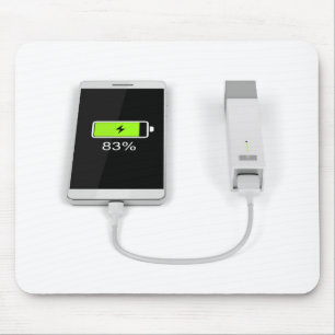 力銀行と満たすSmartphone マウスパッド