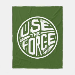 力2を使う フリースブランケット