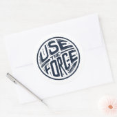 力2を使う ラウンドシール (封筒)