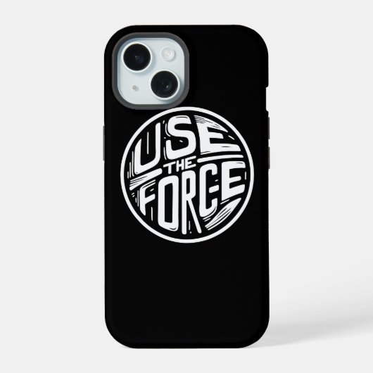 力2を使う iPhone 15ケース (裏面)