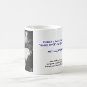 力"引渡し青"のマグかステイン コーヒーマグカップ (中央)