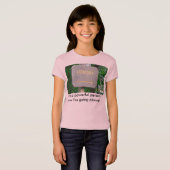 力。 潜在性を見ることを誰か割り当てられる知って下さい Tシャツ (正面フル)