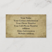 功妙な単独黒いカラス 名刺 (裏面)