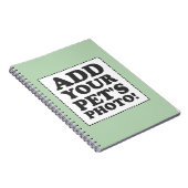 "加えて下さいあなた自身の写真"を ノートブック (右側)