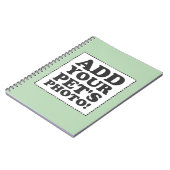 "加えて下さいあなた自身の写真"を ノートブック (左側)