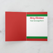 加えますメッセージカードをウンチを得るために信じることを止めて下さい シーズンカード (内部)