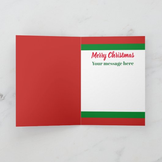 加えますメッセージカードをウンチを得るために信じることを止めて下さい シーズンカード (内部)