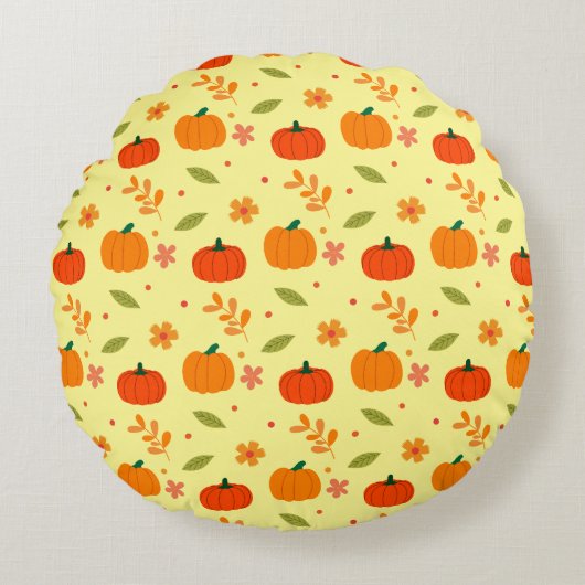 加保茶 ラウンドクッション (正面)