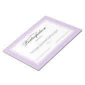 加入証明書 ノートパッド (アングル)