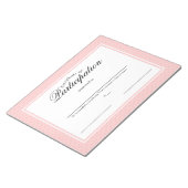 加入証明書 ノートパッド (アングル)