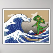 加古川のGnarly波 ポスター (正面)