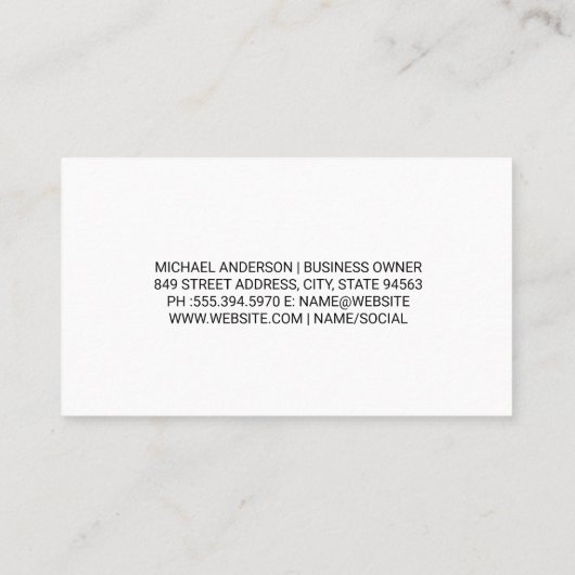 加圧座金作業者 | 水せっけん泡 名刺 (裏面)