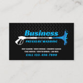 加圧洗浄プロフェッショナル黒金属洗浄 名刺 (正面)