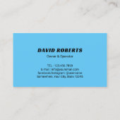 加圧洗浄力洗浄機平洗浄 名刺 (裏面)