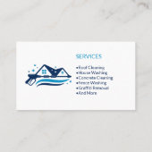 加圧洗浄力洗浄洗浄プロフェッショナル 名刺 (裏面)