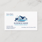 加圧洗浄力洗浄洗浄プロフェッショナル 名刺 (正面)