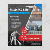 加圧洗浄室清掃動力洗浄機 チラシ (正面)