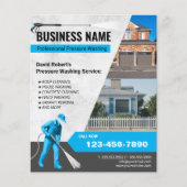 加圧洗浄室清掃動力洗浄機 チラシ (正面)