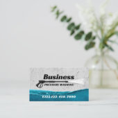 加圧洗浄式動力洗浄プロフェッショナル洗浄 名刺 (スタンド正面)