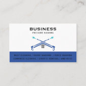 加圧洗浄式動力洗浄プロフェッショナル洗浄 名刺 (正面)