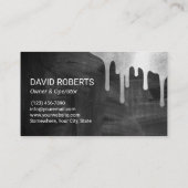 加圧洗浄式動力洗浄機ハウスクリーニング 名刺 (裏面)