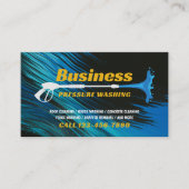 加圧洗浄式動力洗浄機洗浄サービス 名刺 (正面)