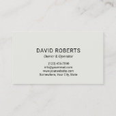 加圧洗浄愛国動力洗浄機洗浄 名刺 (裏面)