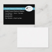 加圧洗浄洗浄モダン 名刺 (正面/裏面)