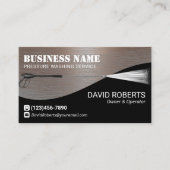 加圧洗浄電力洗浄銅金属洗浄 名刺 (正面)