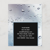 加圧洗濯室清掃動力洗面フライヤー チラシ (裏面)