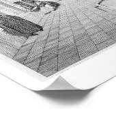 加山のアジ・セイド・フセイン・バザール「航海」より ポスター (角)