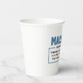 加工おもしろい装置定義ゲージ 紙コップ (右)