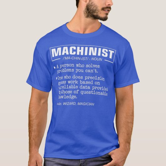 加工おもしろい装置定義プレミアム Tシャツ (正面)