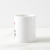 加工： 'close enough'が決して閉まらないeno コーヒーマグカップ (中央)