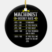 加工CNC加工の時給 セラミックオーナメント (裏面)