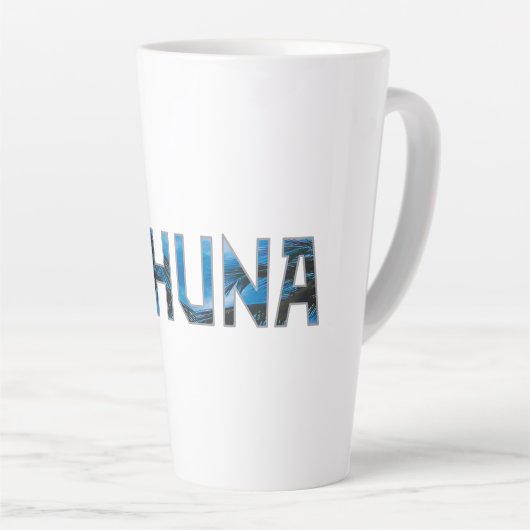 加湖奈 カフェラテマグ (右アングル)