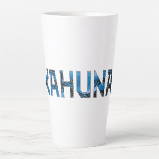 加湖奈 カフェラテマグ (正面)