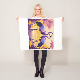 加熱された毛布 フリースブランケット