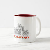 加硫させたマグ ツートーンマグカップ (正面右)