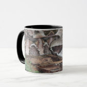 加算機のコーヒー・マグ マグカップ (正面左)