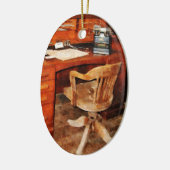 加算機 セラミックオーナメント (左)