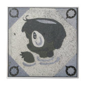 加羽橋 タイル (正面)