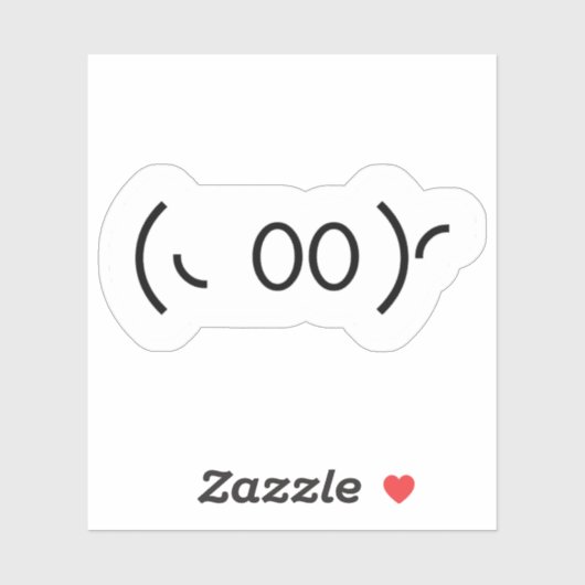 加茂地幽霊日本の絵文字ステッカー シール (シート)