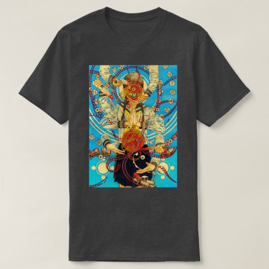 加護伸太郎列車涅槃 Tシャツ (デザイン正面)