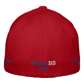 加賀帽「自分は決して正離れしくない」 刺繍入りキャップ (裏面)