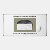 加速する宇宙は拡大し続ける デスクマット (キーボード&マウス)