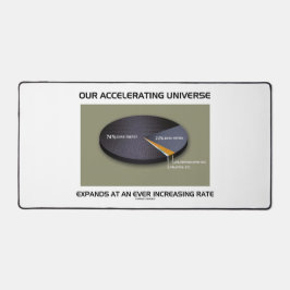 加速する宇宙は拡大し続ける デスクマット