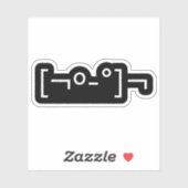 加重寺ゾンビ絵文字日本のコン シール (シート)