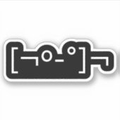 加重寺ゾンビ絵文字日本のコン シール (正面)